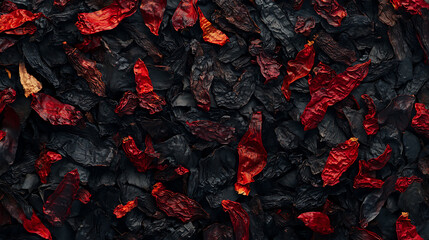 Aufkleber - Dried chilli background