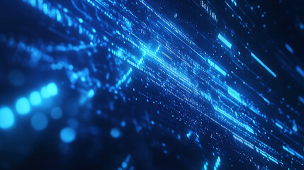 Fototapete - Abstract background with blue and pink shiny vertical lines
