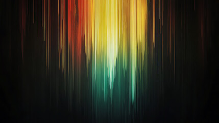 Fototapete - Abstract dark background of light with stripes of colorful rays moving from the center