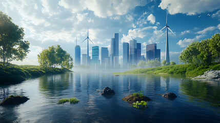 Poster - Alternative, green energy sources such as wave, geothermal, hydropower, solar, and biofuels are becoming increasingly important in the effort to reduce carbon emissions