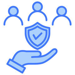 Poster - Control Blue Icon