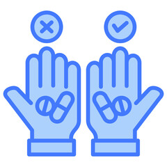 Poster - Placebo Effect Blue Icon