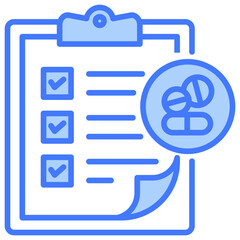 Poster - Testing Blue Icon