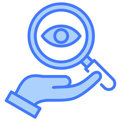 Poster - Observation Blue Icon