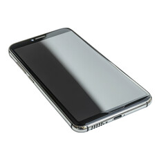 Poster - Closeup of a modern smartphone isolated on a white background showcasing its sleek design and features, closeup model smartphone on isolated on white background