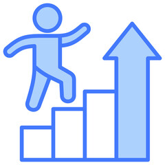 Poster - Effort Blue Icon