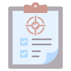 Poster - Outcomes Flat Icon