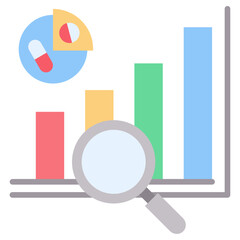 Poster - Statistical Analysis Flat Icon