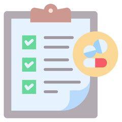 Poster - Testing Flat Icon