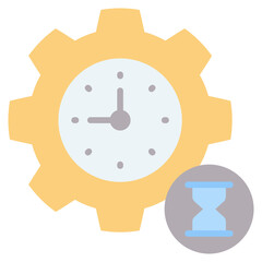 Poster - Delay Flat Icon
