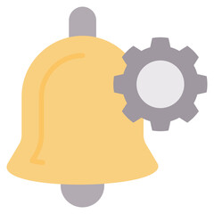 Poster - Notification Settings Flat Icon