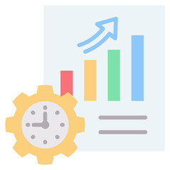 Poster - Efficiency Flat Icon
