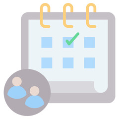 Poster - Appointment Flat Icon