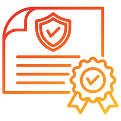 Poster - Fda Line Gradient Icon
