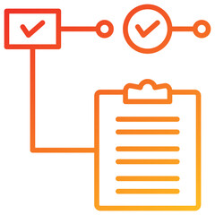 Poster - Endpoint Line Gradient Icon