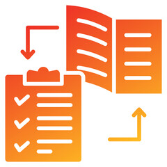 Poster - Protocol Glyph Gradient Icon