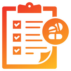 Poster - Testing Glyph Gradient Icon