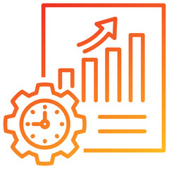 Poster - Efficiency Line Gradient Icon
