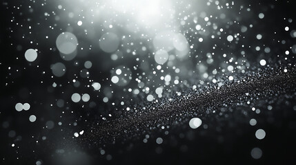 Fototapete - Lens flare effect on black background white sparkling light rays for creative design projects