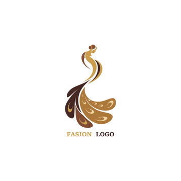A 3d-render-of-a-luxurious-stylized-minimalist logo vector art illustration.
