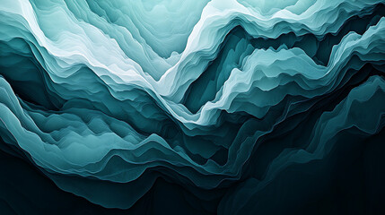 Poster - Minimalist ocean wave texture background