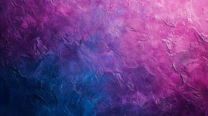 Poster - Abstract textured background with gradient from blue to purple and pink hues creating depth