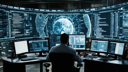 Poster - real-time data analysis at global security monitoring station generative ai
