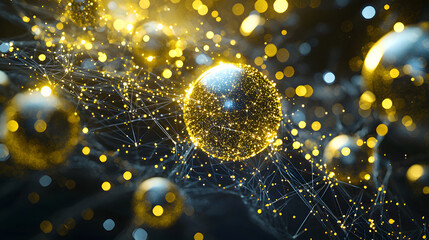 Poster - Visualizing blockchain cybersecurity and encryption a futuristic representation of data security digital realm abstract art