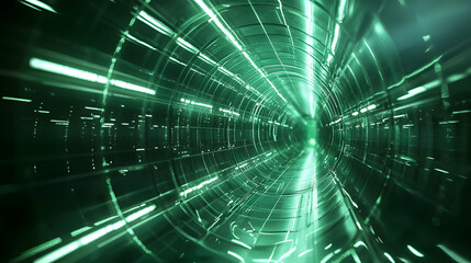 Poster - Futuristic energy grid innovations smart city frameworks digital tunnel visualization cyber environment futuristic perspective
