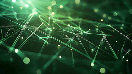 Poster - Innovative green digital systems visualized sustainable tech revolution in technology abstract environment futuristic view