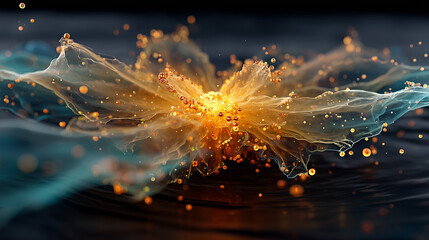 Wall Mural - virtual fractal realms
