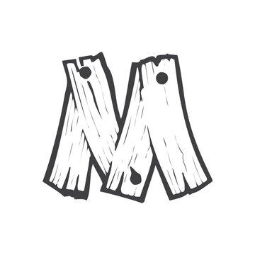 Alphabet graphic design latter vector illustration.