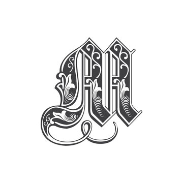 Alphabet graphic design latter vector illustration.