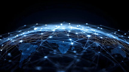 Poster - Global Network Earth Visualization