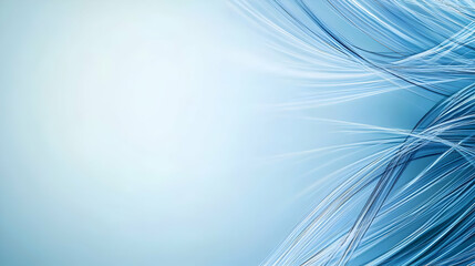 Poster - Abstract Blue Light Background Design