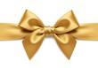 © Laki - Golden satin bow tie elegant