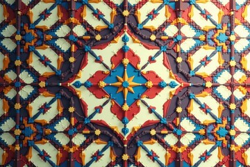 Wall Mural - elegant repeating geometric shapes for home decor, subtle, home