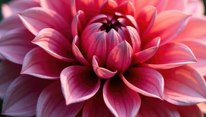 Wall Mural - Close-up dahlia petals, intricate details, seamless design, white, details