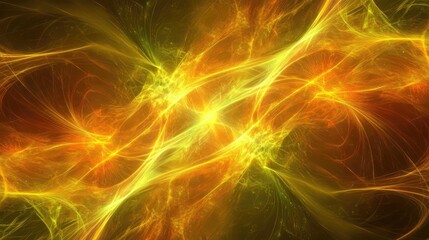 Poster - Vibrant abstract light streaks creating energy and movement across the scene, with the central portion left empty for text, logos, or creative branding elements. No text, no people.