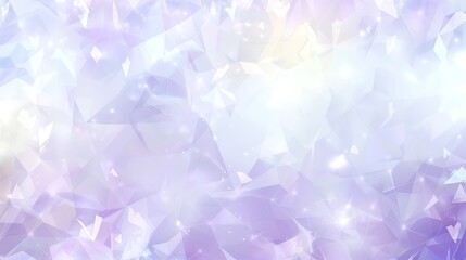 Poster - An abstract illustration featuring geometric shapes with soft lighting effects