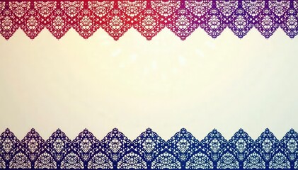 Wall Mural - Geometric lace design, repetitive motif, crisp lines , gray, subtle, clean