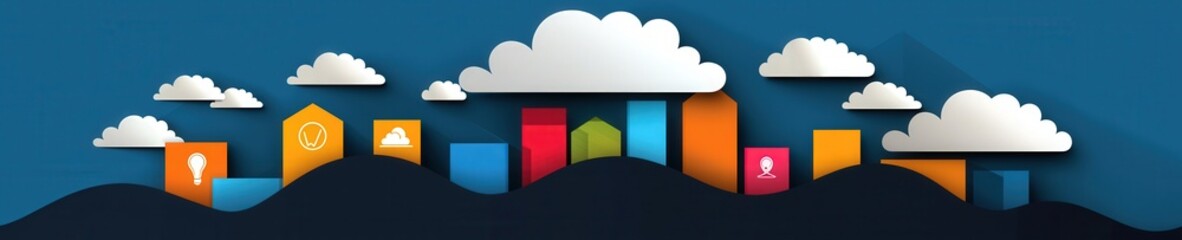 Aufkleber - Cloud platforms for customer relationship management