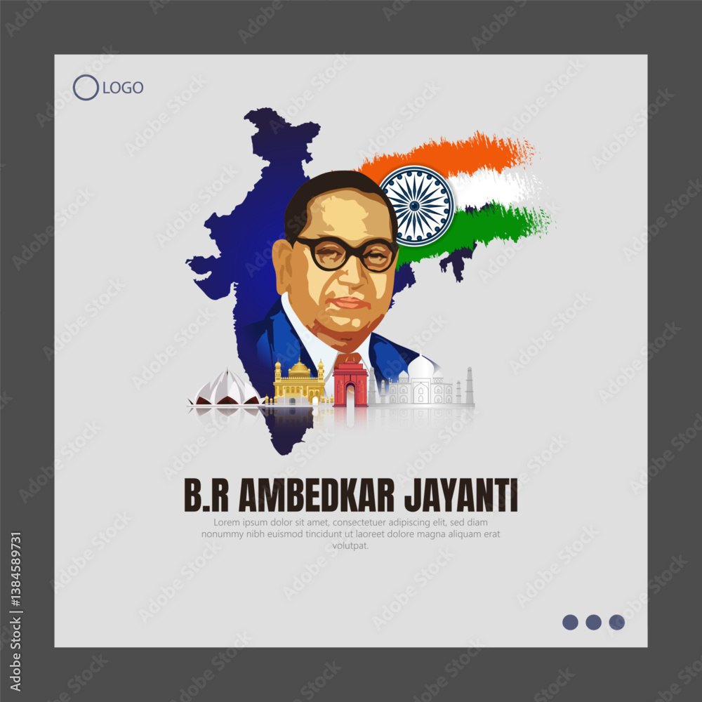 BR Ambedkar Jayanti is celebrated on April 14th to honor the birth ...