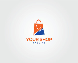 Poster - Shopping Logo Icon Design Inspiration Vector Template