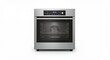 © Awan - Sleek built-in oven with stainless steel finish isolated on white backdrop