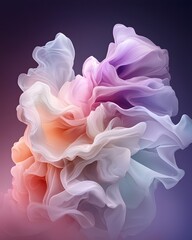 Poster - dreamlike morphing textures, abstract surreal waveforms, high-quality hyperreal detailing, immersive