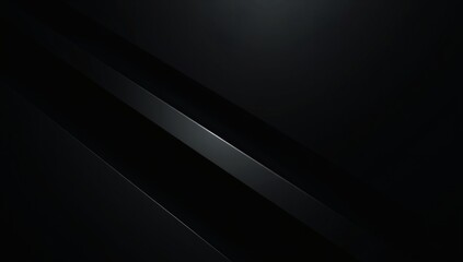 Leinwandbilder - Shadow and Light A Bold Halftone Gradient in Deep Black Abstraction Background