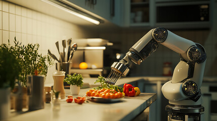 Poster - an ai driven robotic chef preparing meals based on user preferences and dietary restrictions in a ki