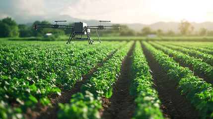 Poster - an ai driven smart farming system using data and sensors to monitor crop health and optimize irrigat