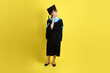 © belrync - 20s woman in Graduation gown